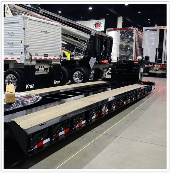 Picture of a trailer at the Midwest Truck and Trailer Show